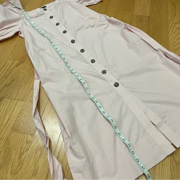 J Crew Pink Cloud Cottage Cotton Dress - Picture 11 of 12